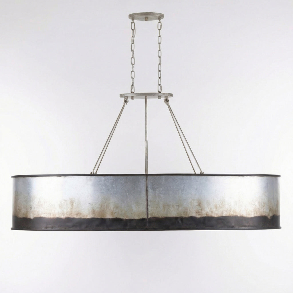 Cannery 7 Light Linear - Ombre Galvanized