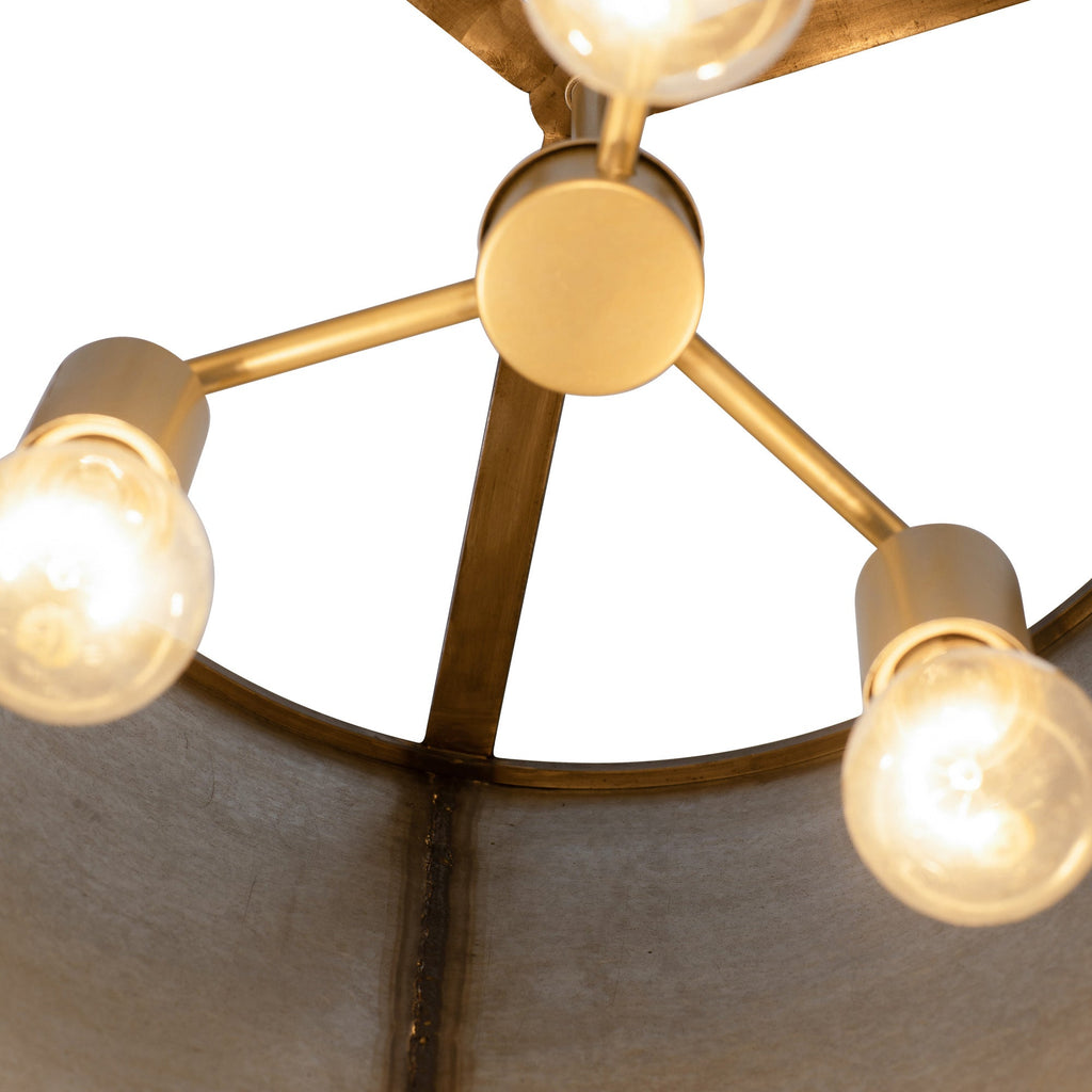 Cannery 3 Light Pendant - Ombre Galvanized