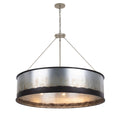 Cannery 6 Light Pendant -Ombre Galvanized