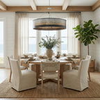 Cannery 6 Light Pendant -Ombre Galvanized