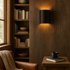 Cannery 1 Light Sconce - Dark Bronze & French Gold