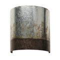 Cannery 1 Light Sconce - Ombre Galvanized