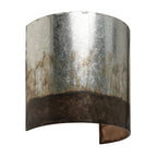 Cannery 1 Light Sconce - Ombre Galvanized