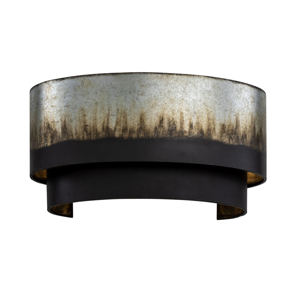 Cannery 2 Light Sconce - Ombre Galvanized