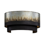 Cannery 2 Light Sconce - Ombre Galvanized