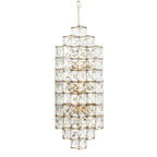 Cubic 14 Light Foyer - Calypso Gold