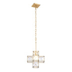 Cubic 1 Light Pendant - Calypso Gold