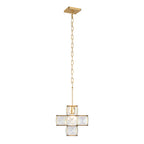 Cubic 1 Light Pendant - Calypso Gold
