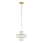 Cubic 1 Light Pendant - Calypso Gold