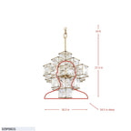 Cubic 6 Light Pendant - Calypso Gold