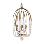 Voliere 2 Light Sconce - Havana Gold