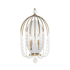 Voliere 2 Light Sconce - Havana Gold