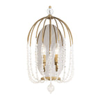 Voliere 2 Light Sconce - Havana Gold