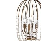 Voliere 2 Light Sconce - Havana Gold