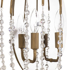 Voliere 2 Light Sconce - Havana Gold