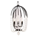 Voliere 2 Light Sconce - Matte Black