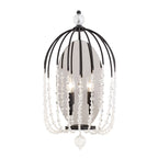 Voliere 2 Light Sconce - Matte Black