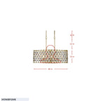 Windsor 8 Light Crystal Oval Linear Pendant - Carbon/Havana Gold