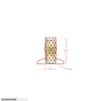 Windsor 2 Light Crystal Sconce/Bath - Carbon/Havana Gold
