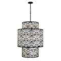 Kato 16 Light 3-Tier Foyer - Carbon