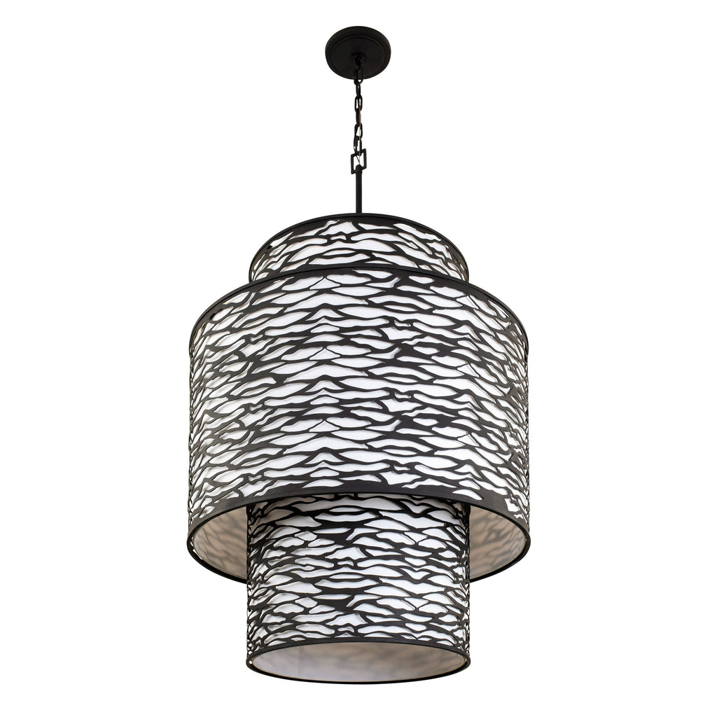Kato 16 Light 3-Tier Foyer - Carbon