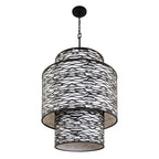 Kato 16 Light 3-Tier Foyer - Carbon