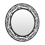 Kato 33-in Round Mirror - Carbon