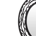 Kato 33-in Round Mirror - Carbon