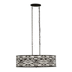 Kato 6 Light Oval Pendant - Carbon Black