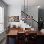 Kato 6 Light Oval Pendant - Carbon Black