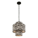 Kato 4 Light 3-Tier Pendant - Carbon Black