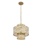 Kato 4 Light 3-Tier Pendant - Havana Gold