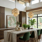Kato 4 Light 3-Tier Pendant - Havana Gold