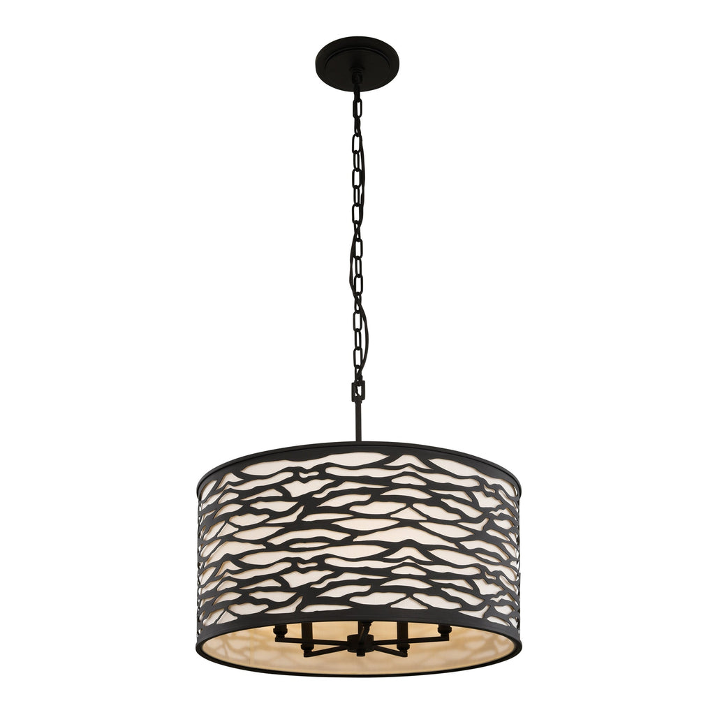 Kato 5 Light Pendant - Carbon Black