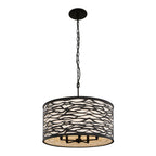 Kato 5 Light Pendant - Carbon Black