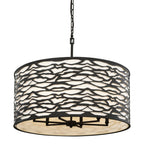 Kato 6 Light Pendant - Carbon Black