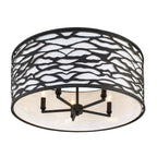 Kato 5 Light Convertible Semi-Flush/Pendant - Carbon