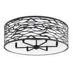 Kato 6 Light Convertible Semi-Flush/Pendant - Carbon