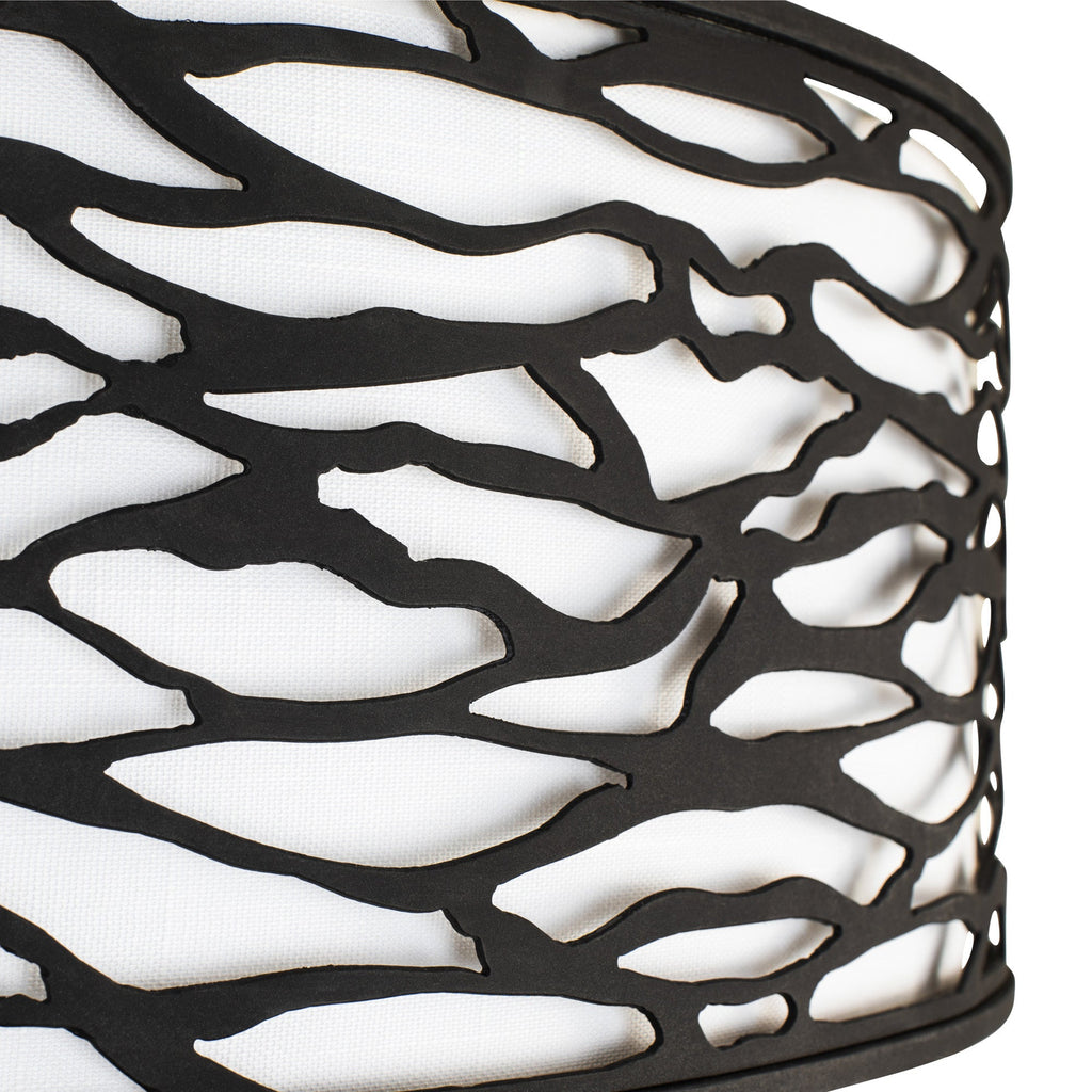 Kato 6 Light Convertible Semi-Flush/Pendant - Carbon