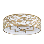 Kato 6 Light Convertible Semi-Flush/Pendant - Havana Gold