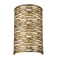 Kato 2 Light Wall Sconce - Havana Gold