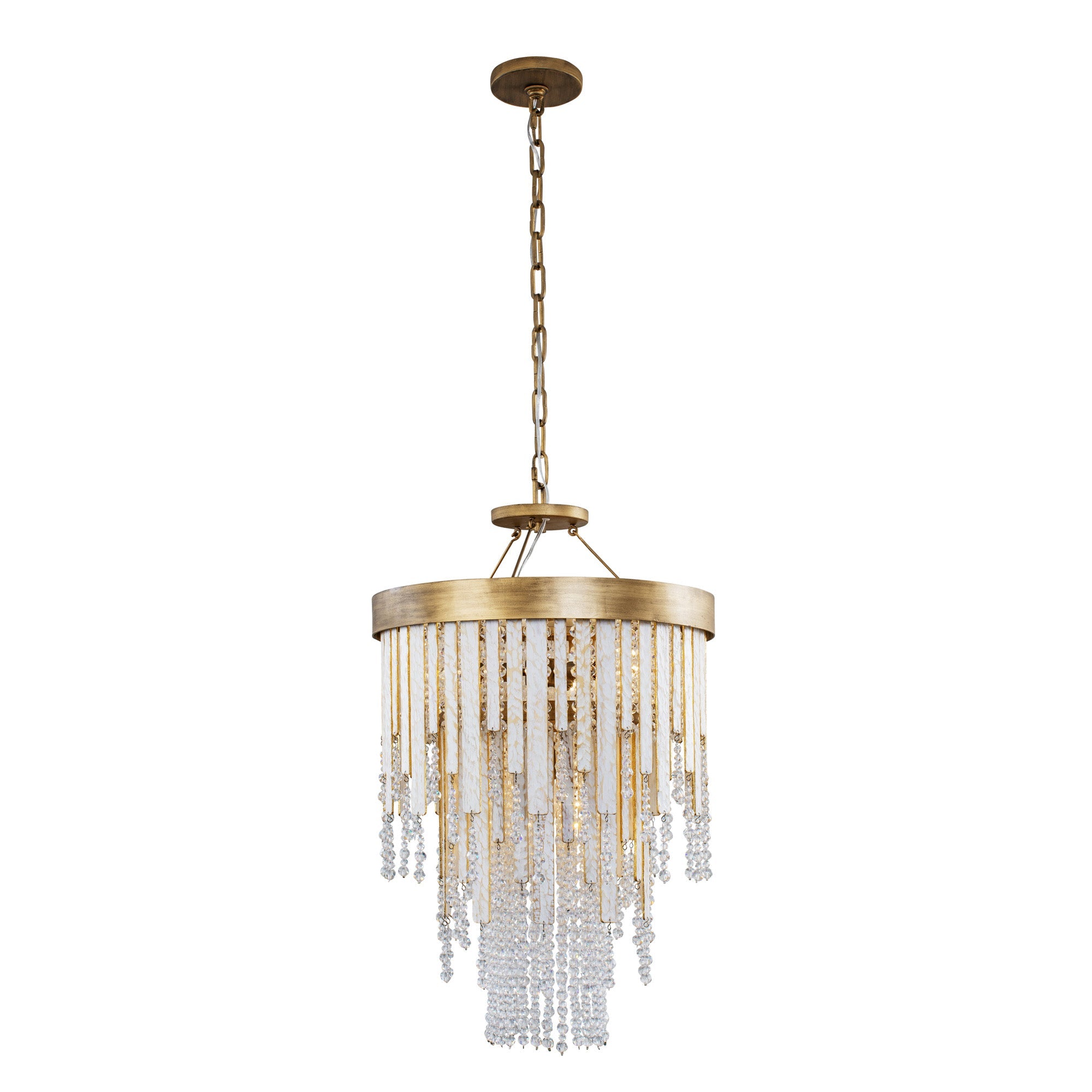 Lafayette 4 Light Chandelier - Havana Gold