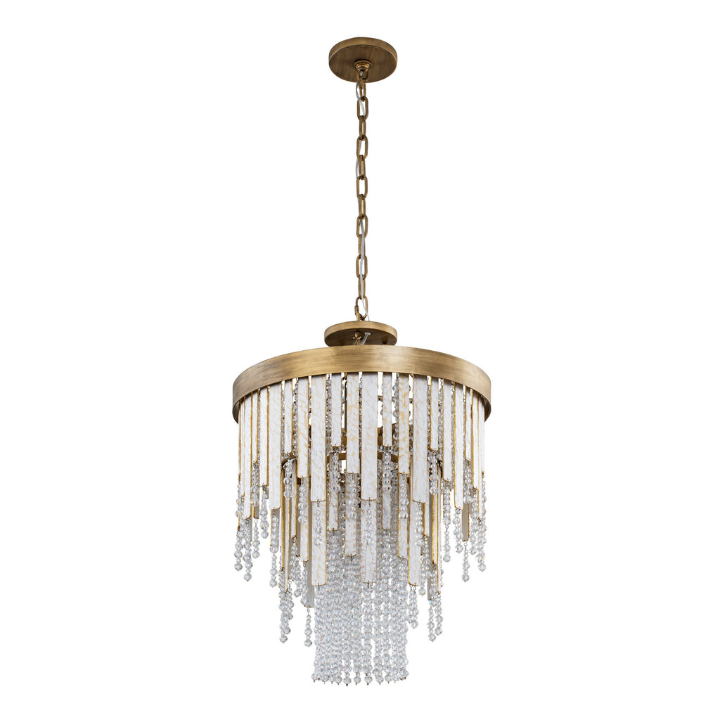 Lafayette 4 Light Chandelier - Havana Gold