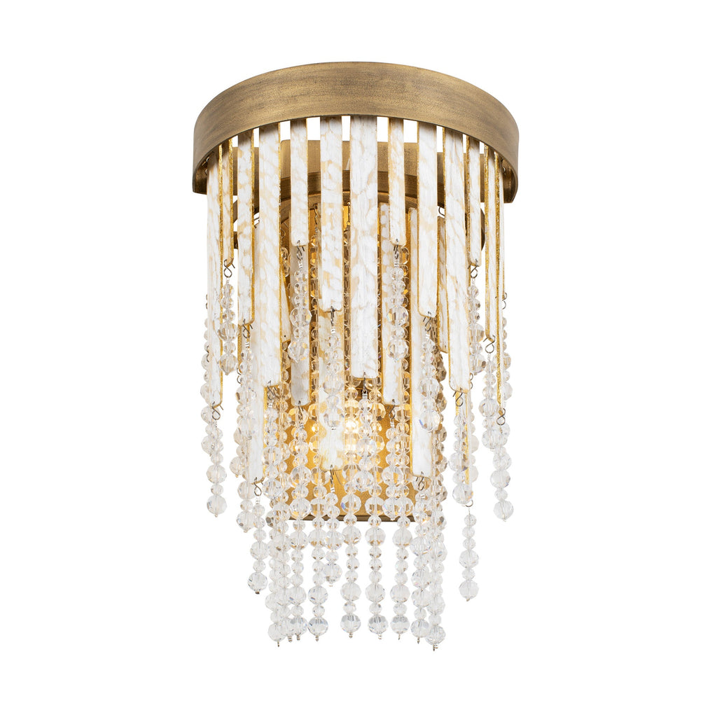 Lafayette 2 Light Sconce - Havana Gold