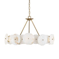 Cosmos 6 Light Chandelier - Havana Gold