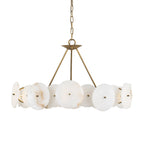 Cosmos 6 Light Chandelier - Havana Gold