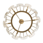 Cosmos 6 Light Chandelier - Havana Gold