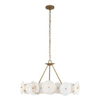 Cosmos 6 Light Chandelier - Havana Gold