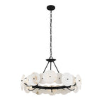 Cosmos 6 Light   Chandelier - Matte Black