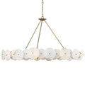 Cosmos 9 Light Chandelier - Havana Gold